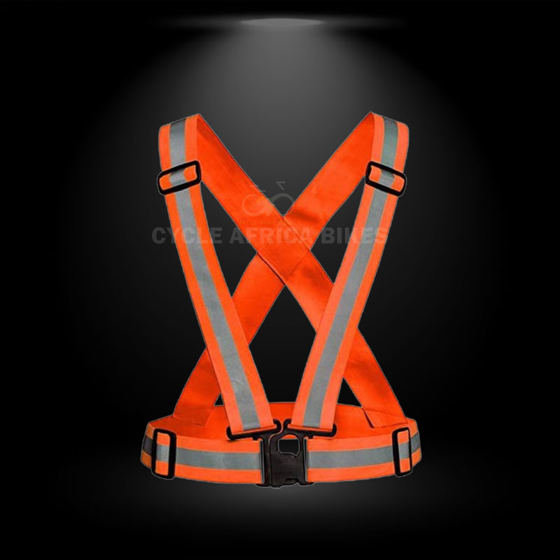 Bicycle Adjustable Reflector Strap Orange