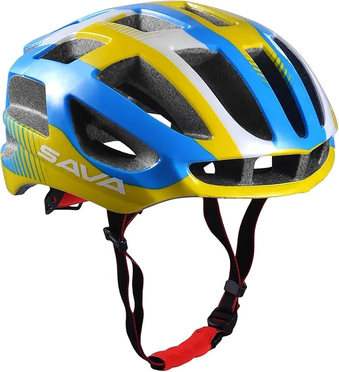 SAVA Bicycle Helmet Yellow