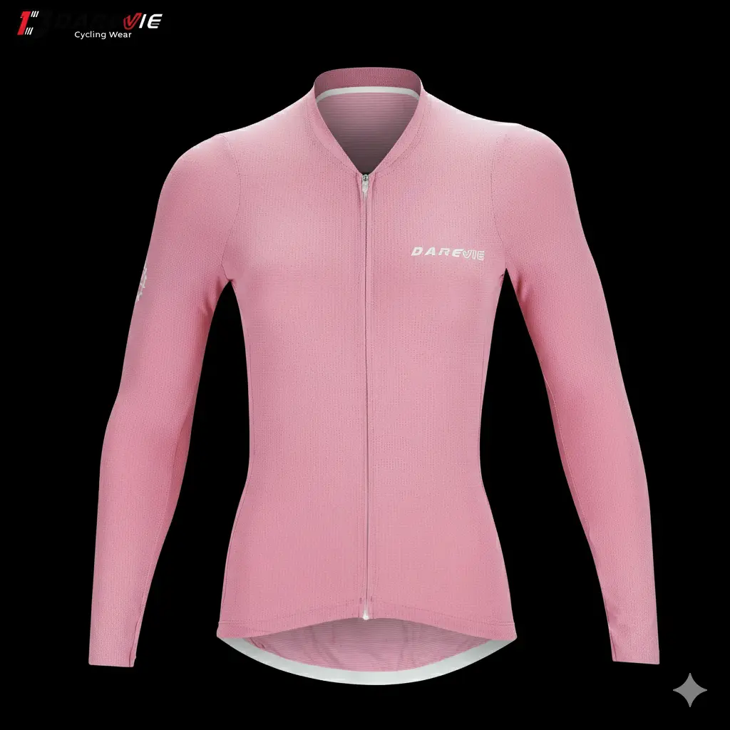 DVJ161W Carbon Jersey Longsleeve Pink-XL