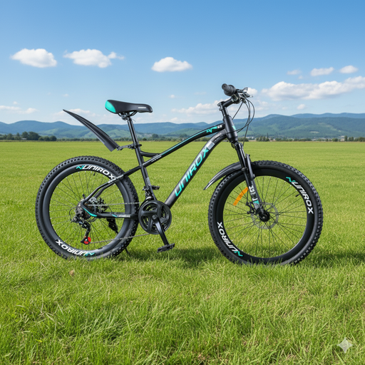 [BK1633TBL] Unirox bike size 24 T Blue