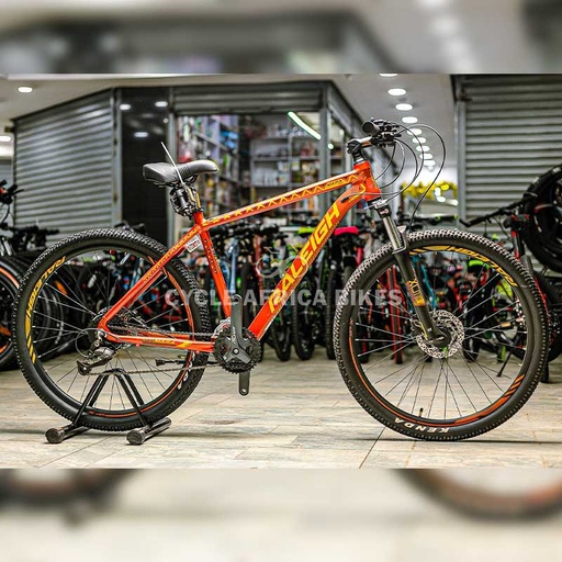 [BK1472] Raleigh Overland Blue Orange Fat Bike size 26