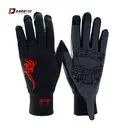 [AG1915LARGE] Darevie DVG003 Cycling Gloves Black/Red L