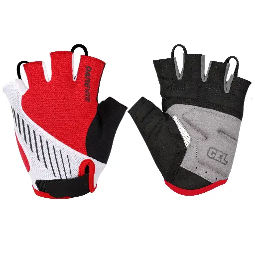 [AG1535REDM] Darevie DVG017 Cycling Gloves Red Medium